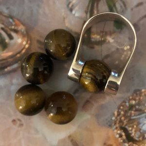 12mm Tigers Eye Natural gemstone Beads